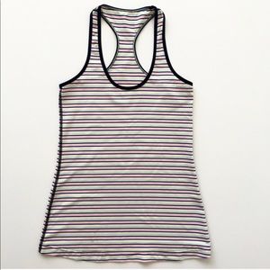 LULULEMON RACERBACK TANK TOP | STRIPPED | 2/4